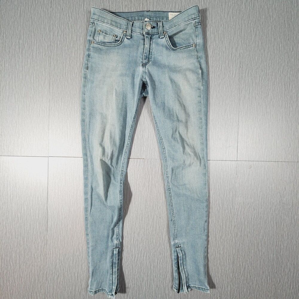 Rag & Bone Zipper Crop Ankle Jeans Women's 25